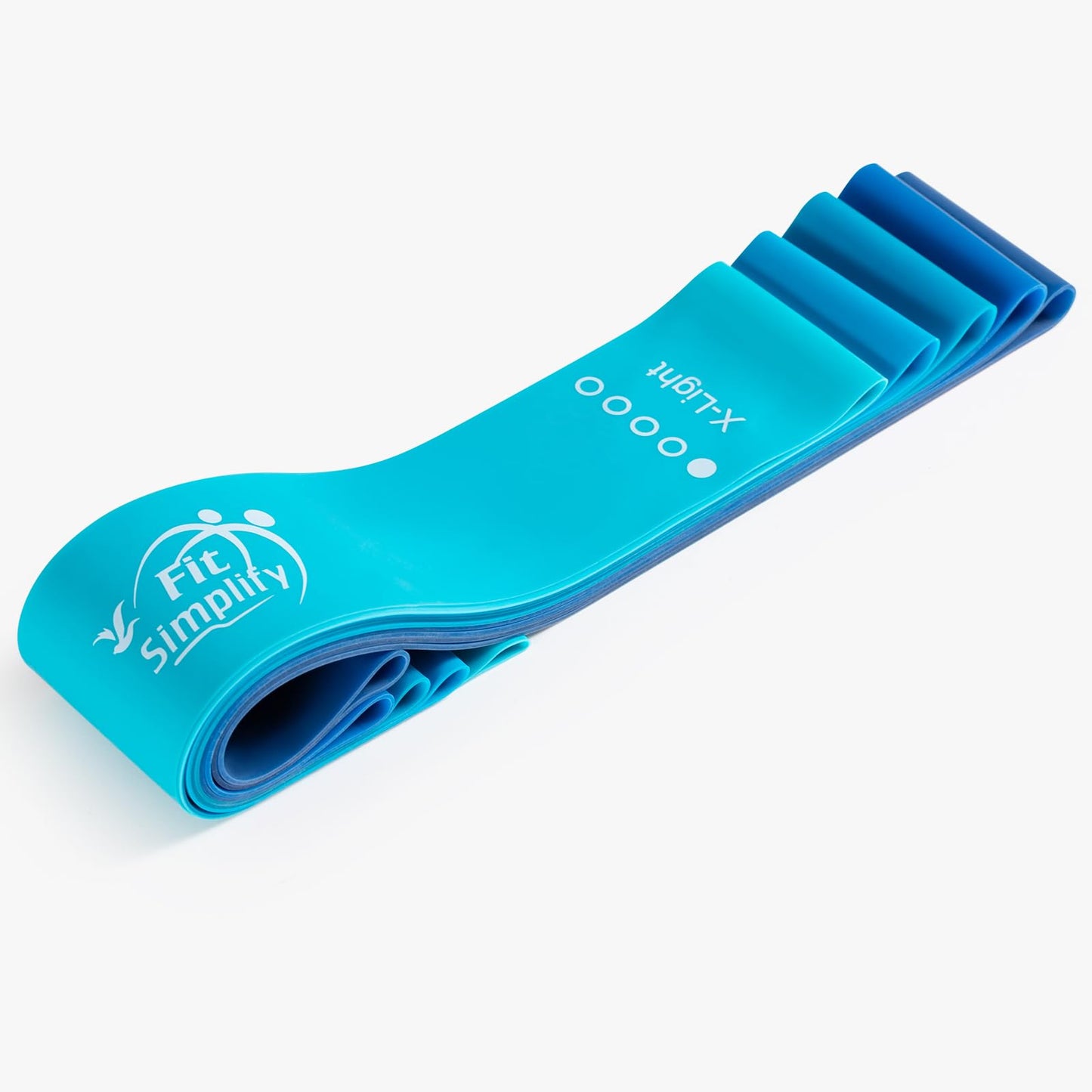 Fit Simplify Resistance Loop Exercise Bands with Instruction Guide and Carry Bag, Set of 5 - My Store