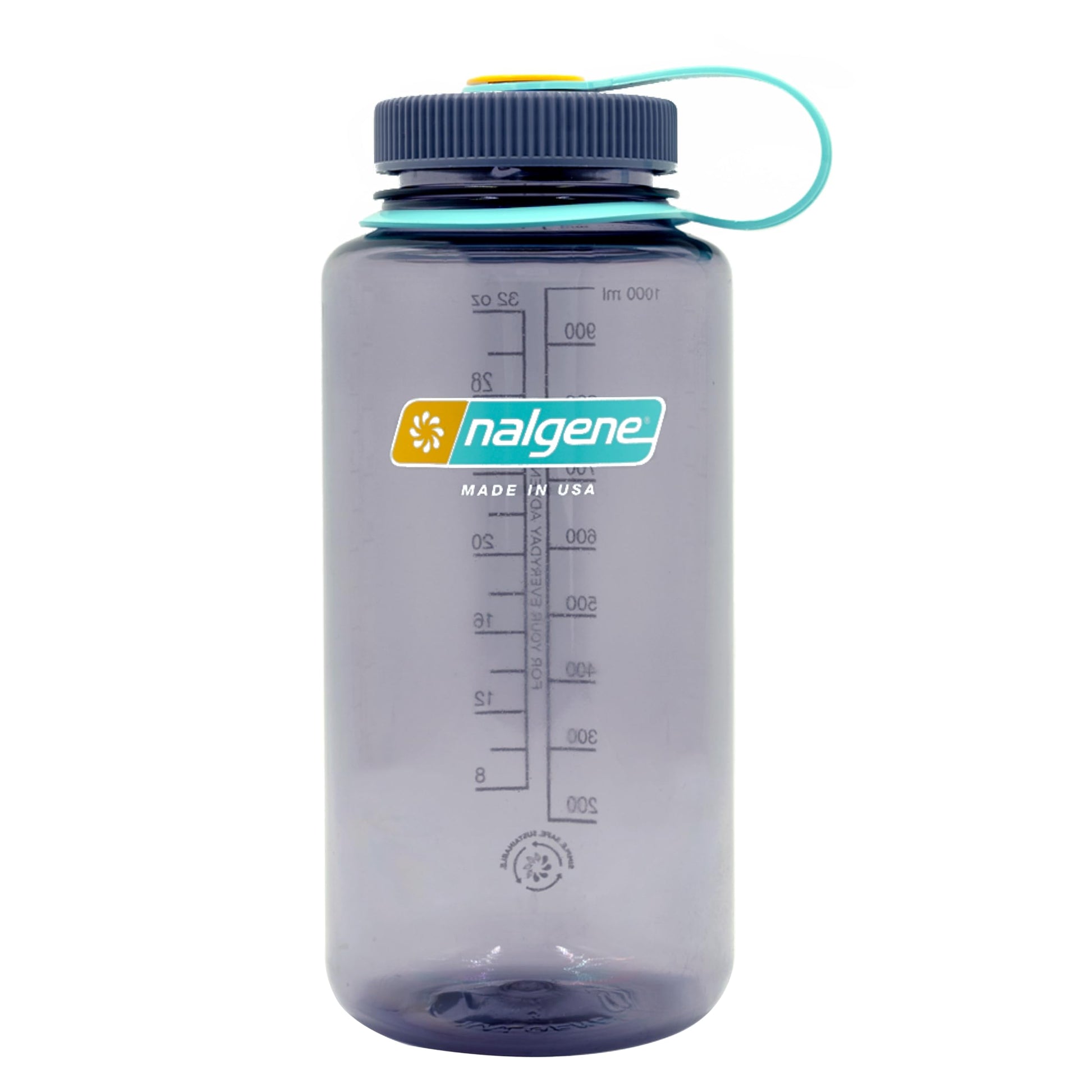 Nalgene Sustain Tritan BPA-Free Water Bottle Made with Material Derived From 50% Plastic Waste (using ISCC certified mass balance), 32 OZ, Wide Mouth - My Store