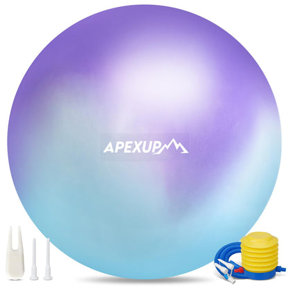 APEXUP Yoga & Pilates Ball - Anti Slip Heavy Duty Gym Ball for Fitness, Balance & Core Workout - My Store