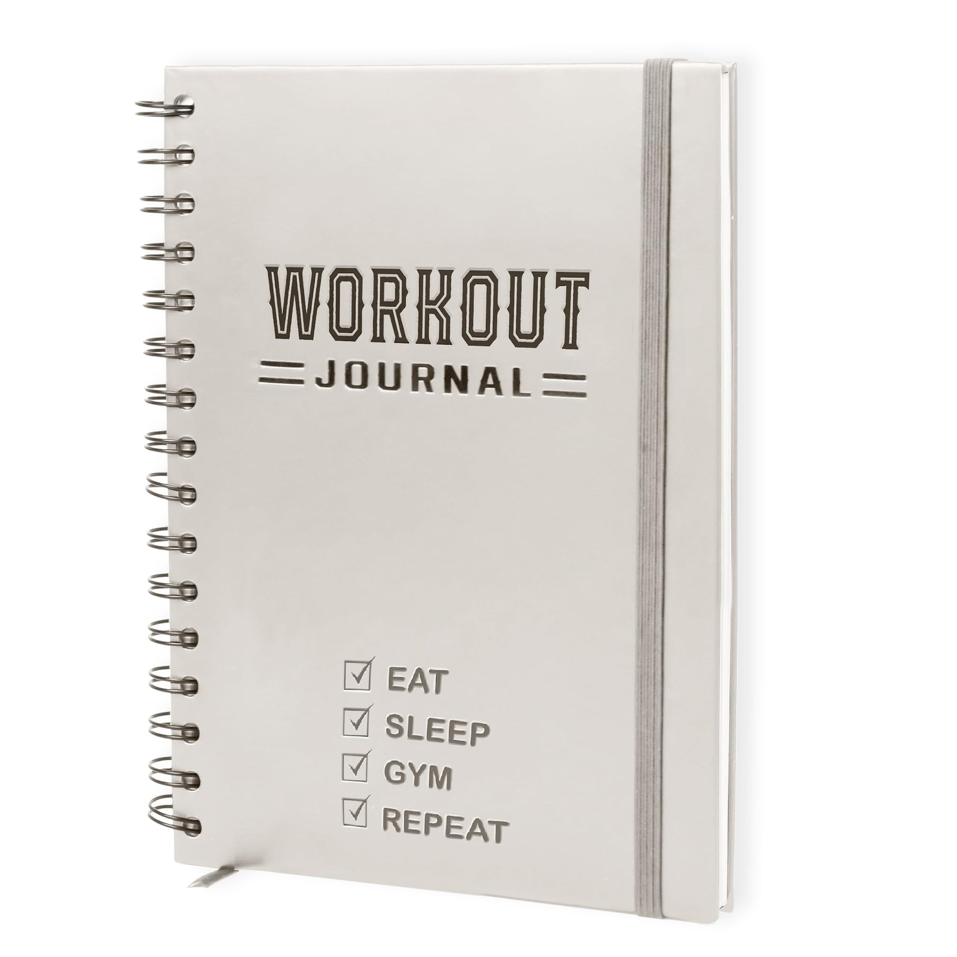 Nextnoid Hardcover Fitness Journal Workout Planner for Men & Women - A5(5.7" x 8.3") Sturdy Workout Log Book to Track Gym & Home Workouts - My Store