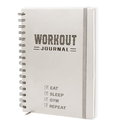 Nextnoid Hardcover Fitness Journal Workout Planner for Men & Women - A5(5.7" x 8.3") Sturdy Workout Log Book to Track Gym & Home Workouts - My Store