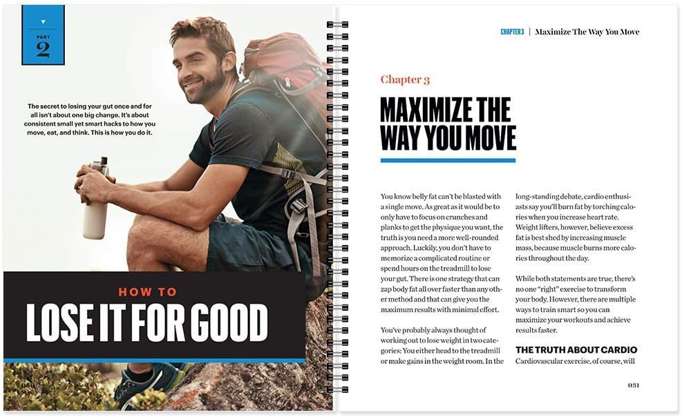 Men's Health: The Lose Your Gut Guide- The Workout, Meal Plan, and Mindset You Need to Ditch Your Spare Tire and Get Lean. Lose Weight and Adapt a Healthy Lifestyle Today! - My Store