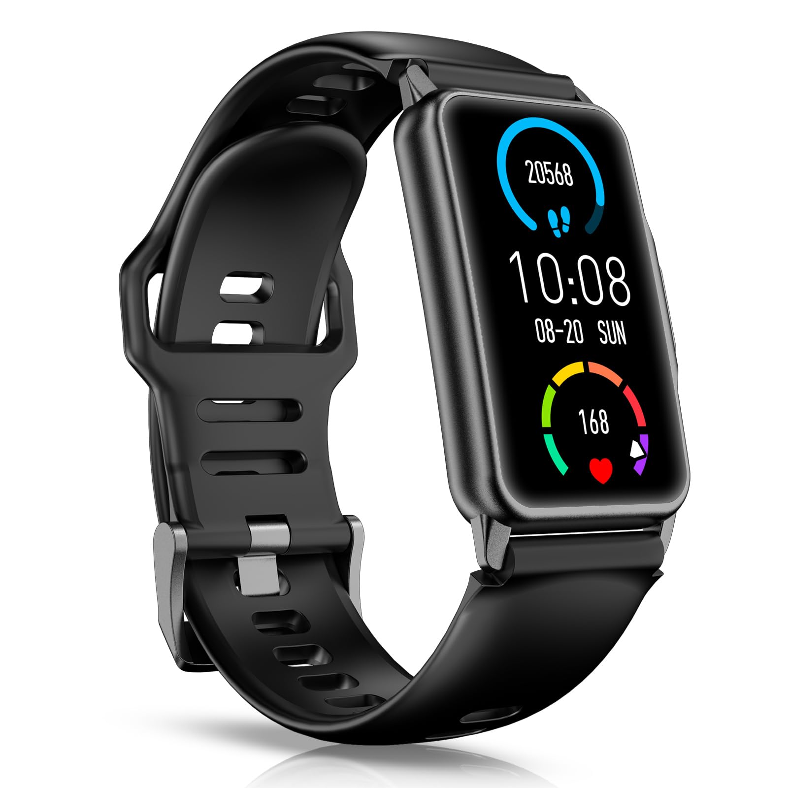 Smart Watch Fitness Tracker with 24/7 Heart Rate, Blood Oxygen Blood Pressure Monitor Sleep Tracker 120 Sports Modes Activity Trackers Step Calorie Counter IP68 Waterproof for Andriod iPhone Women Men - My Store