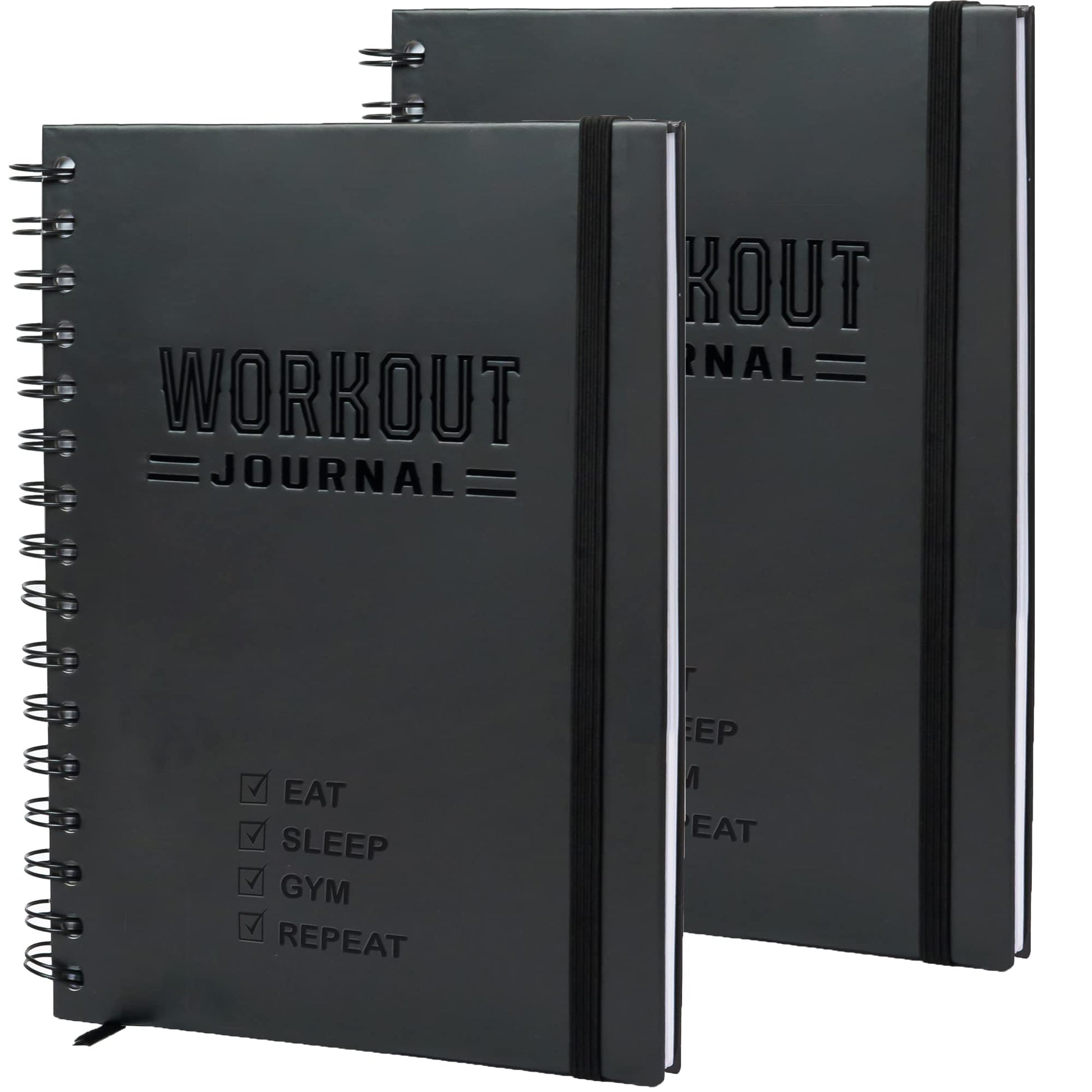 Nextnoid Hardcover Fitness Journal Workout Planner for Men & Women - A5(5.7" x 8.3") Sturdy Workout Log Book to Track Gym & Home Workouts - My Store