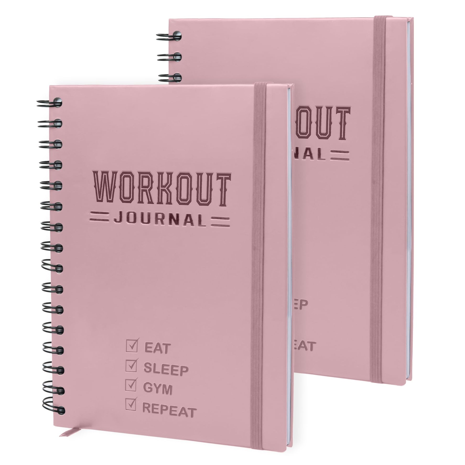 Nextnoid Hardcover Fitness Journal Workout Planner for Men & Women - A5(5.7" x 8.3") Sturdy Workout Log Book to Track Gym & Home Workouts - My Store