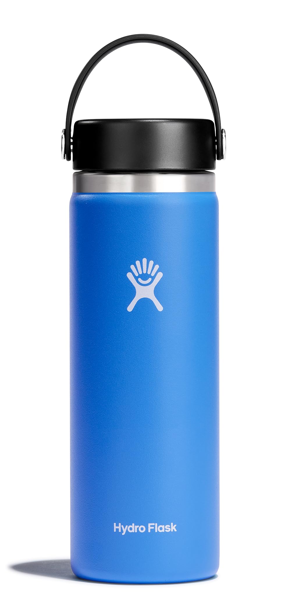 Hydro Flask Water Bottle - Insulated Stainless Steel - Wide Mouth Flex Lid, Non Spill, Leakproof and Refillable in 32 Oz Stone Gray
