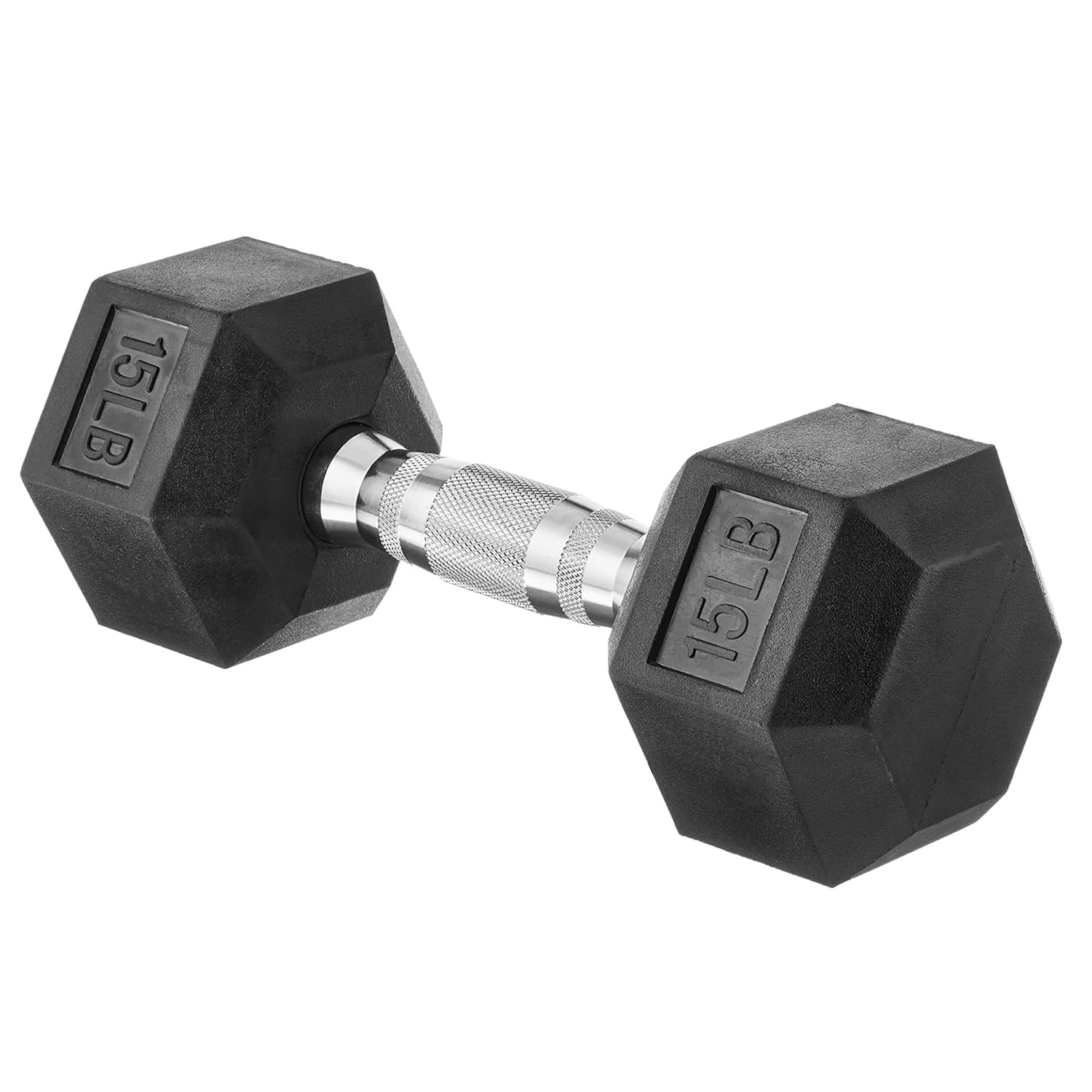 Amazon Basics Rubber Hex Dumbbell Hand Weight - My Store