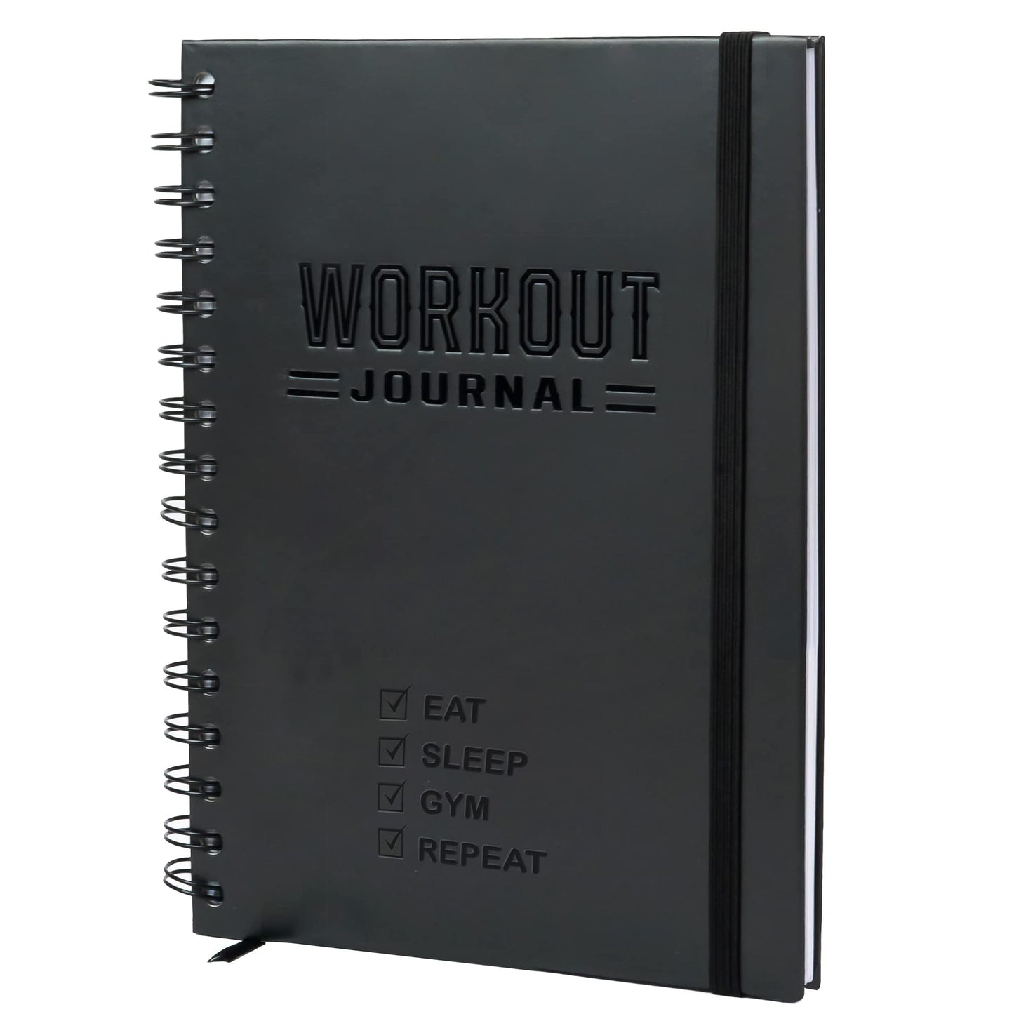 Nextnoid Hardcover Fitness Journal Workout Planner for Men & Women - A5(5.7" x 8.3") Sturdy Workout Log Book to Track Gym & Home Workouts - My Store