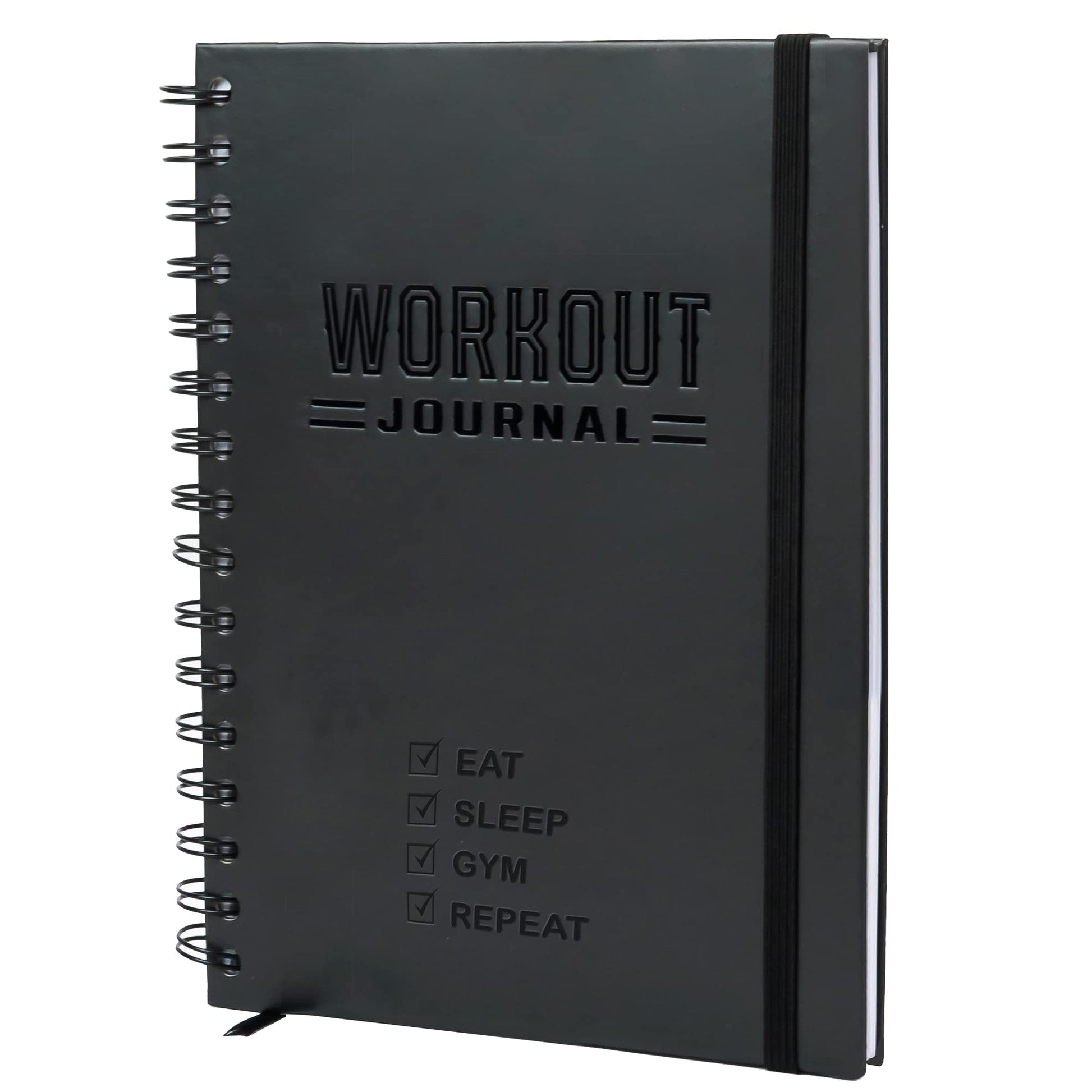 Nextnoid Hardcover Fitness Journal Workout Planner for Men & Women - A5(5.7" x 8.3") Sturdy Workout Log Book to Track Gym & Home Workouts - My Store