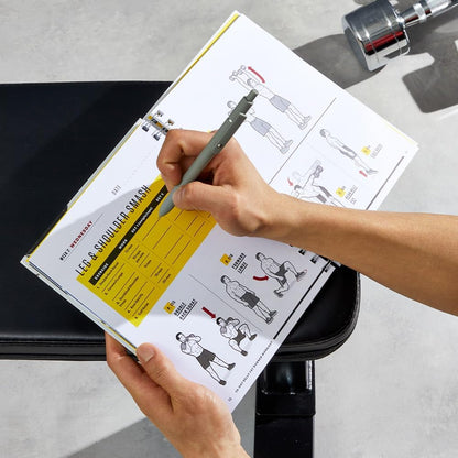 Men's Health 28-Day Belly Fat Burner Workout Planner: Medium to high-intensity compound exercises to help you burn fat and chisel your abs with a workout planner to keep you on track - My Store