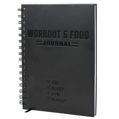 Nextnoid Hardcover Fitness Journal Workout Planner for Men & Women - A5(5.7" x 8.3") Sturdy Workout Log Book to Track Gym & Home Workouts - My Store