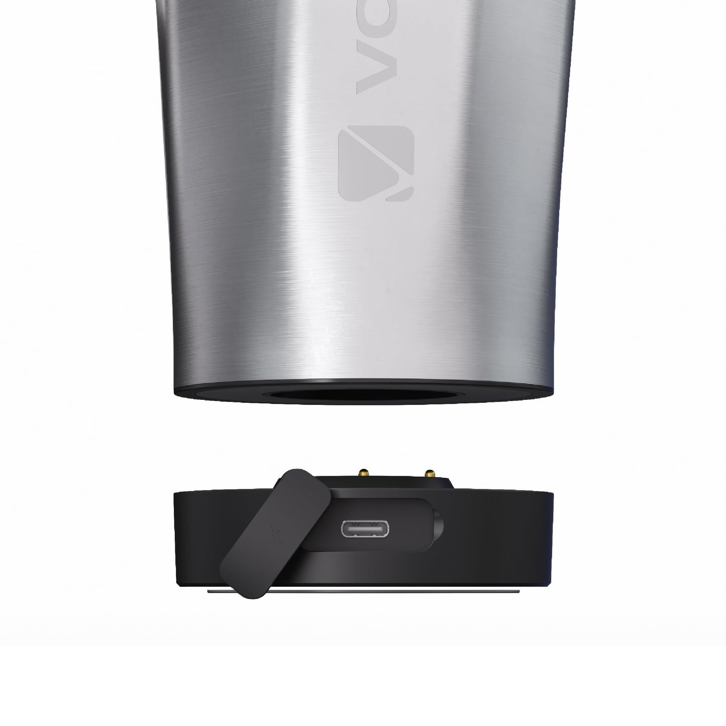 VOLTRX Electric Protein Shaker Bottle - USB Rechargeable Mixer Cup for Shakes and Meal Replacements, BPA-Free Tritan, 24oz