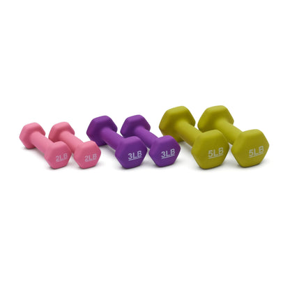 Amazon Basics Neoprene Dumbbell Hand Weights for Exercise and Muscle Toning - My Store