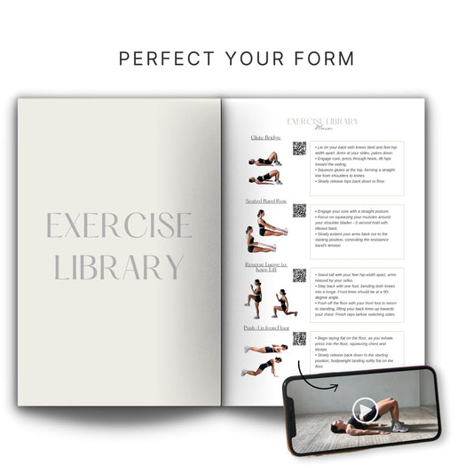 The Guided Workout Journal: Strength & Tone for Beginners: At Home Workout Program | 6 Weeks - My Store