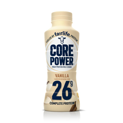 Core Power Protein Shake, Chocolate, 26g Bottle, 14oz, 12 Pack - My Store
