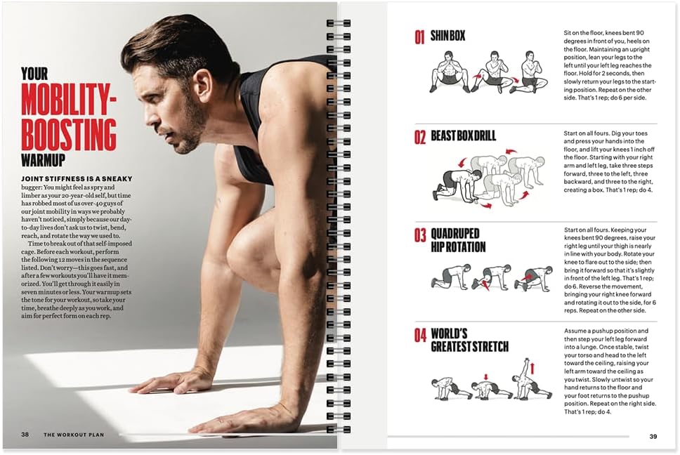 Men's Health Muscle After 40 At Home: Maximize gains using minimal equipment in this 12-week strength training plan you can do at home! - My Store