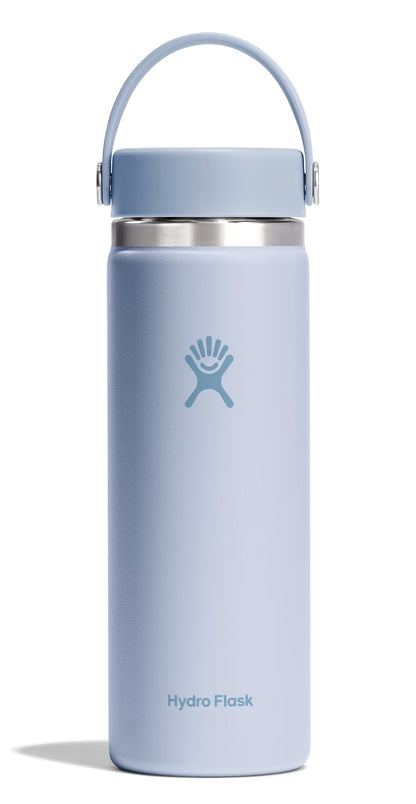 Hydro Flask Water Bottle - Insulated Stainless Steel - Wide Mouth Flex Lid, Non Spill, Leakproof and Refillable in 32 Oz Stone Gray