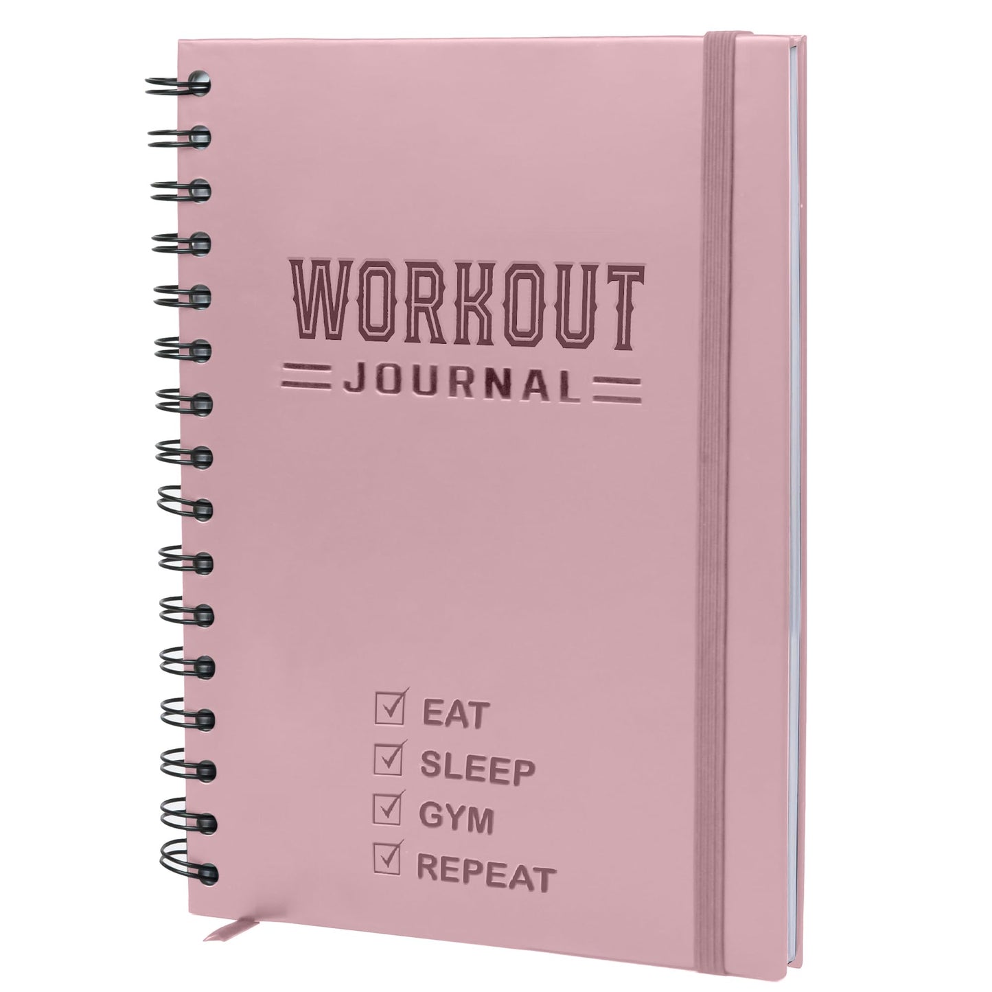 Nextnoid Hardcover Fitness Journal Workout Planner for Men & Women - A5(5.7" x 8.3") Sturdy Workout Log Book to Track Gym & Home Workouts - My Store