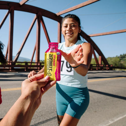 Honey Stinger Organic Fruit Smoothie Energy Gel, Gluten Free & Caffeine Free, for Exercise, Running and Performance, Sports Nutrition for Home & Gym, Pre and Mid Workout, 12 Pack, 13.2 Ounce