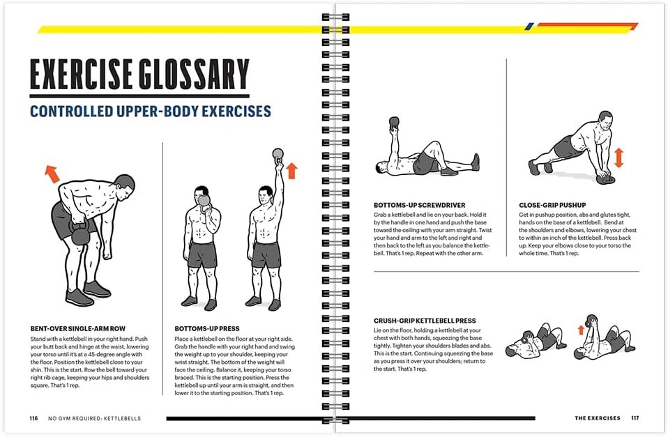 Men's Health No Gym Required: Kettlebells - Achieve A Full Body Transformation When You Use Just One Kettlebell - My Store