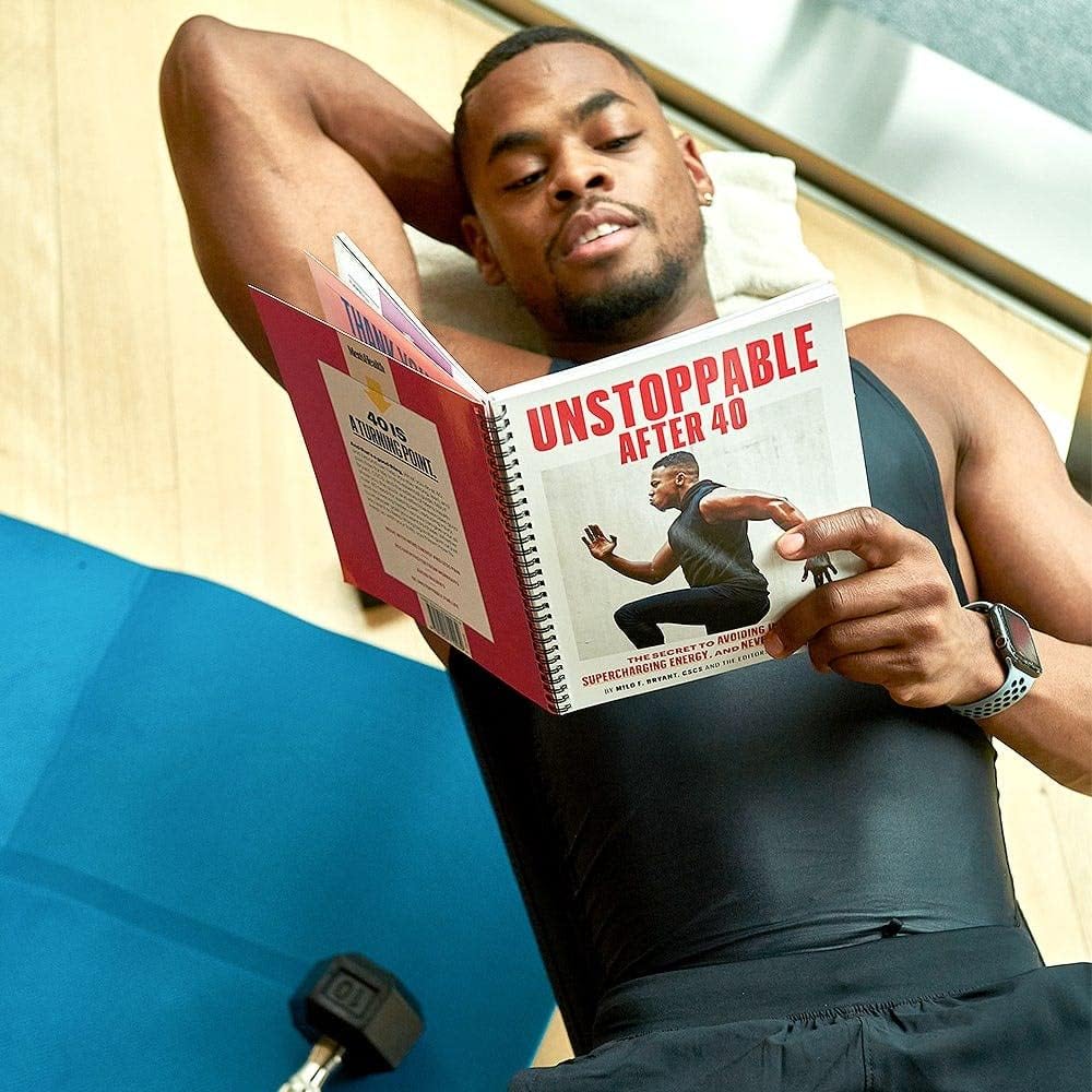 Men's Health Unstoppable After 40: The Secret to Supercharging Recovery, Avoiding Injury, and Never Slowing Down. Convenient at-Home Workout Planner for All Fitness Levels - My Store