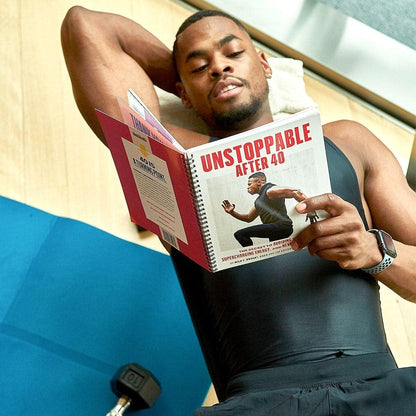 Men's Health Unstoppable After 40: The Secret to Supercharging Recovery, Avoiding Injury, and Never Slowing Down. Convenient at-Home Workout Planner for All Fitness Levels - My Store