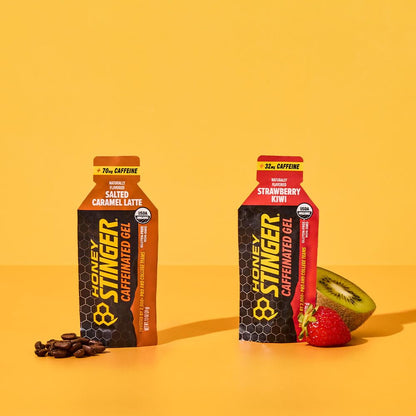 Honey Stinger Organic Fruit Smoothie Energy Gel, Gluten Free & Caffeine Free, for Exercise, Running and Performance, Sports Nutrition for Home & Gym, Pre and Mid Workout, 12 Pack, 13.2 Ounce