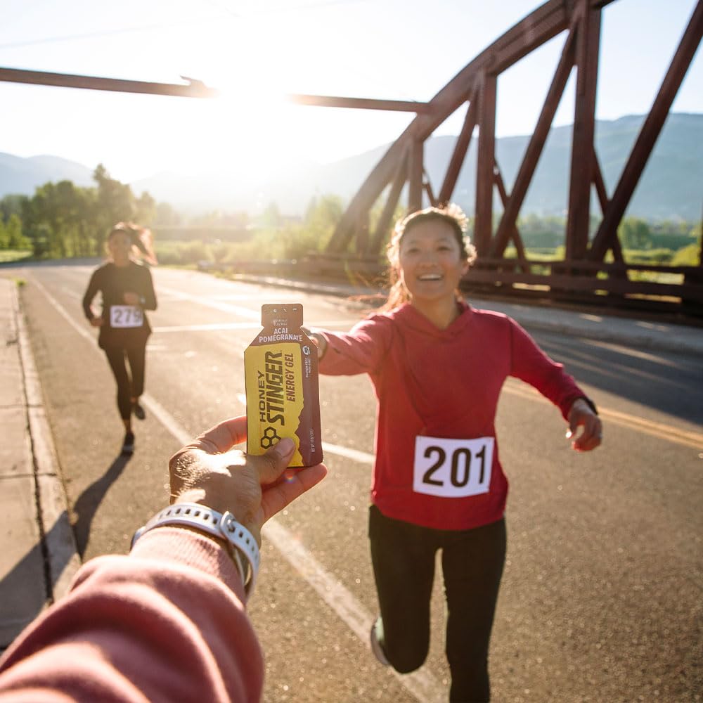 Honey Stinger Organic Fruit Smoothie Energy Gel, Gluten Free & Caffeine Free, for Exercise, Running and Performance, Sports Nutrition for Home & Gym, Pre and Mid Workout, 12 Pack, 13.2 Ounce