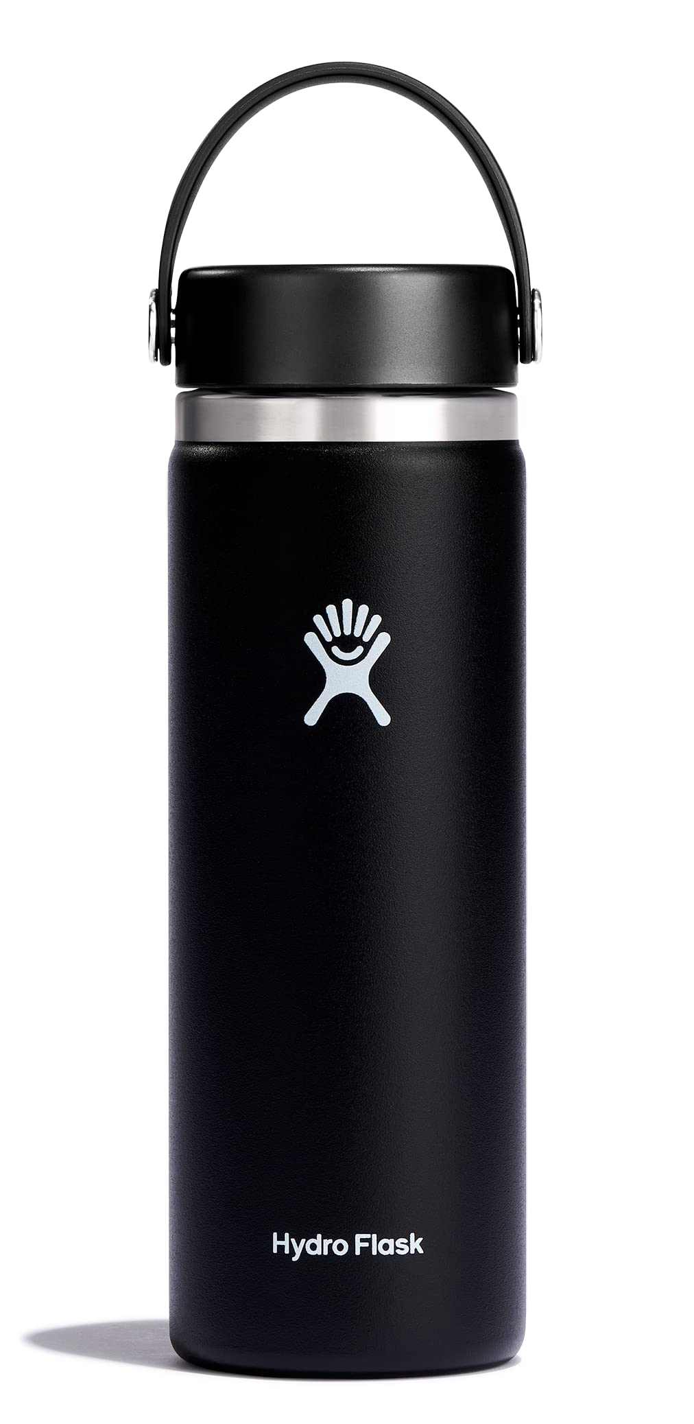 Hydro Flask Water Bottle - Insulated Stainless Steel - Wide Mouth Flex Lid, Non Spill, Leakproof and Refillable in 32 Oz Stone Gray