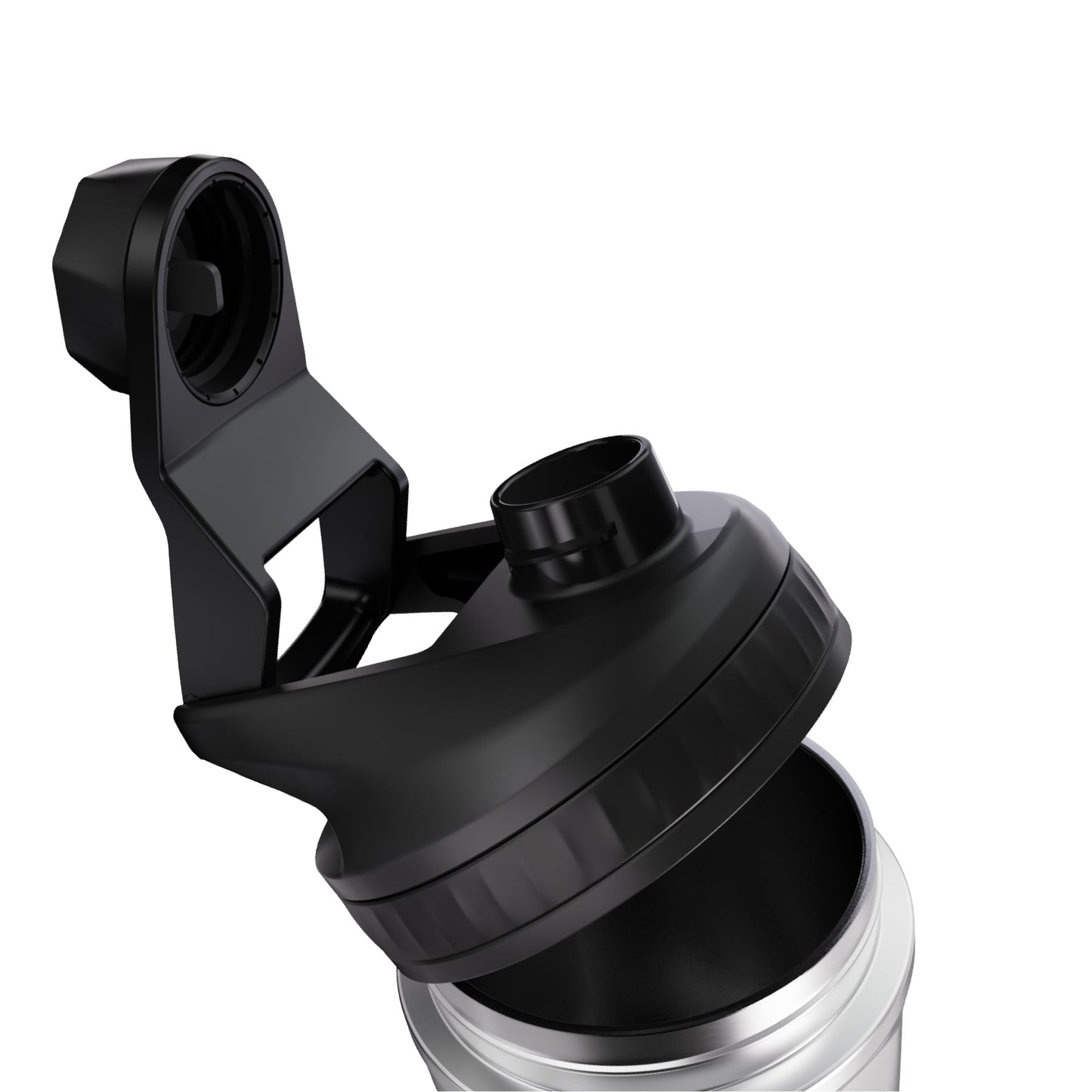 VOLTRX Electric Protein Shaker Bottle - USB Rechargeable Mixer Cup for Shakes and Meal Replacements, BPA-Free Tritan, 24oz