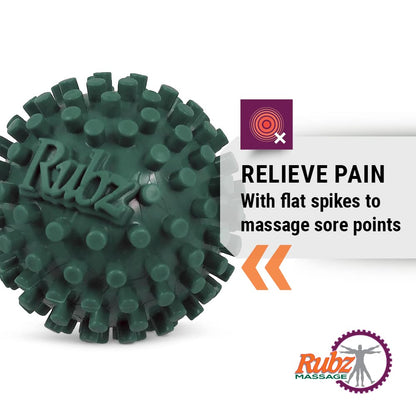 Due North Foot Rubz Hand & Back Massage Ball - Relieve Pain from Plantar Fasciitis, Tight Muscles & Sore Feet - Massage Tool - My Store