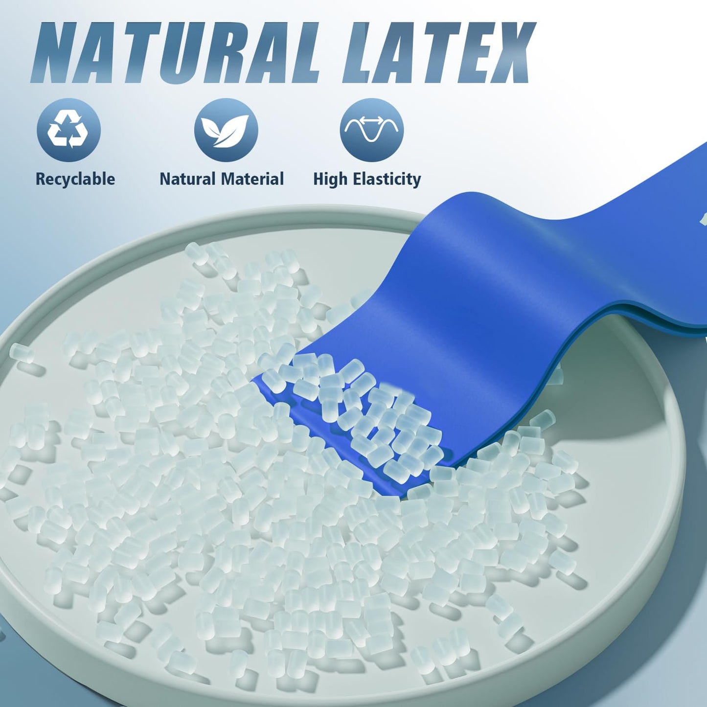 WHATAFIT Resistance Bands, Exercise Bands，Resistance Bands for Working Out, Work Out Bands with Handles for Men and Women Fitness, Strength Training Home Gym Equipment - My Store