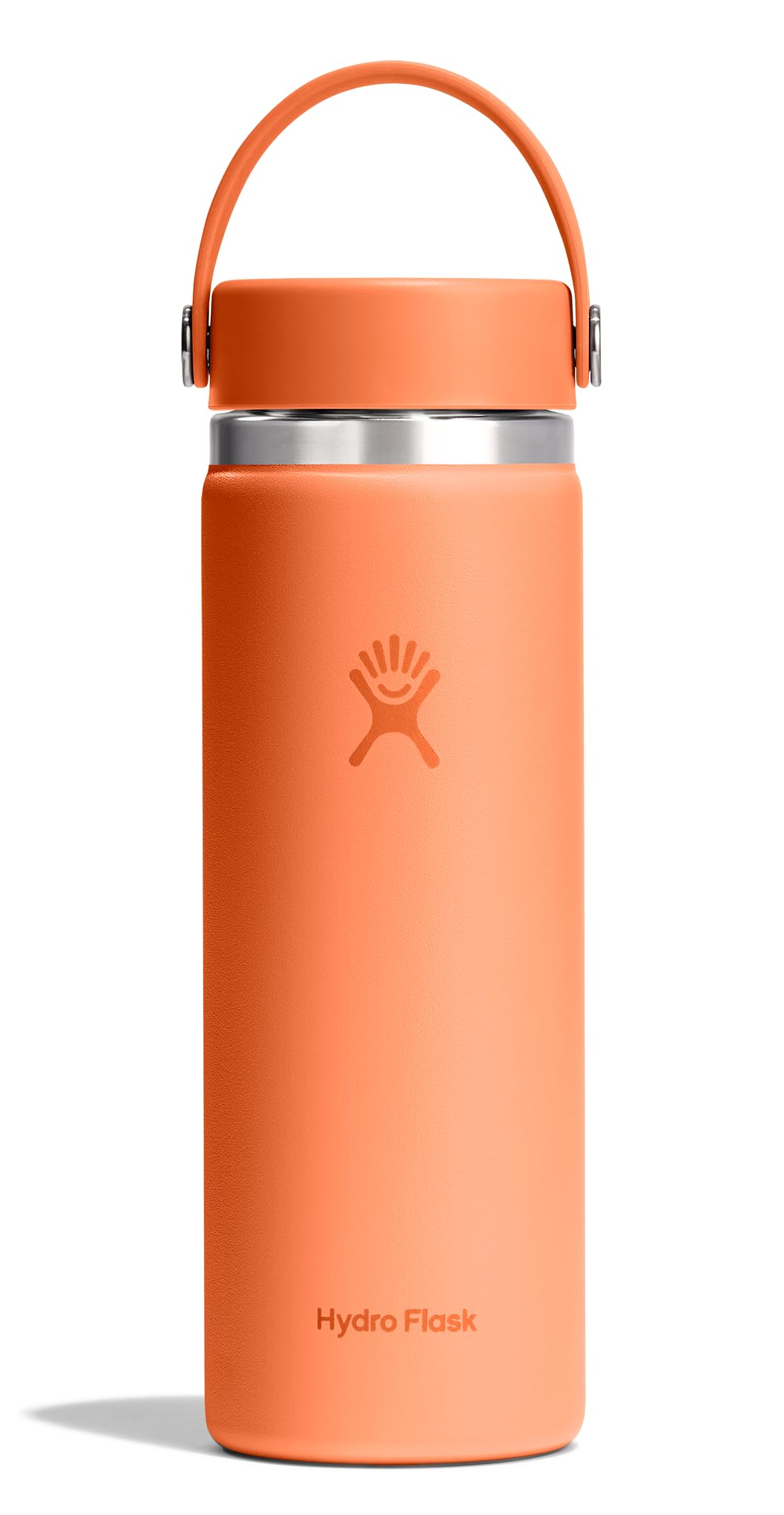 Hydro Flask Water Bottle - Insulated Stainless Steel - Wide Mouth Flex Lid, Non Spill, Leakproof and Refillable in 32 Oz Stone Gray