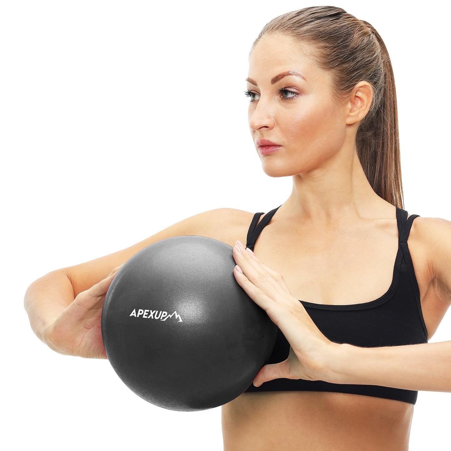 APEXUP Yoga & Pilates Ball - Anti Slip Heavy Duty Gym Ball for Fitness, Balance & Core Workout - My Store