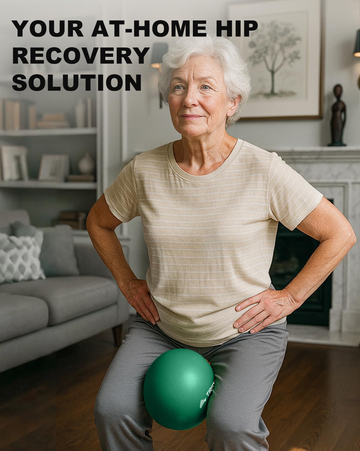 Trideer Exercise Balls Physical Therapy, 9 Inch Pilates Ball Between Knees for Physical Therapy, Mini Exercise Ball - Yoga Ball, Small Workout Balls for Core Strength and Back Support - My Store