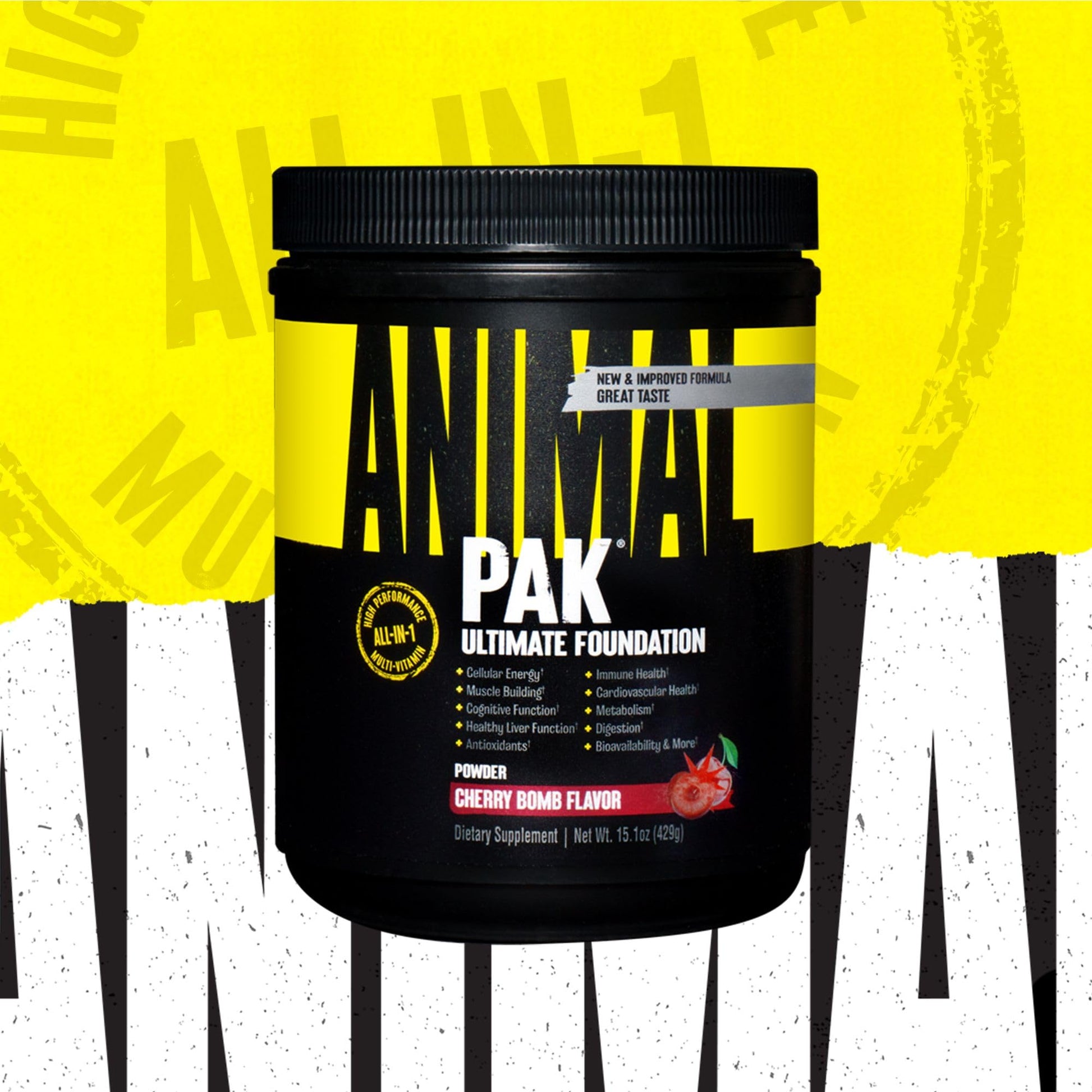 Animal Pak - Convenient Multivitamin for Men & Women Daily All-in-One Vitamin & Supplement Pack - Zinc, Vitamins C, B, D, Amino Acids, and Immune Support - Sports Nutrition Performance - 44 Count - My Store