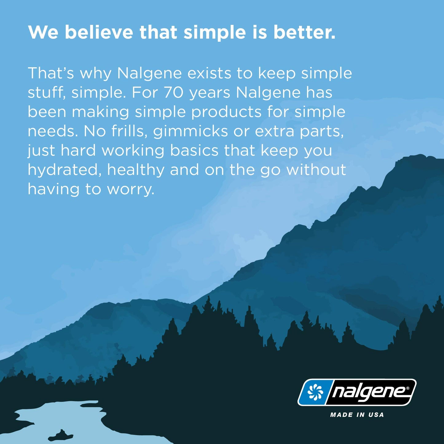 Nalgene Sustain Tritan BPA-Free Water Bottle Made with Material Derived From 50% Plastic Waste (using ISCC certified mass balance), 32 OZ, Wide Mouth - My Store