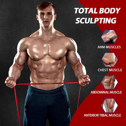 LEEKEY Resistance Bands Set for Pull-Up Assistance & Full-Body Training, Multi-Level Exercise Bands with Bag for Home Workouts, Physical Therapy, Strength Training (Men/Women) - My Store