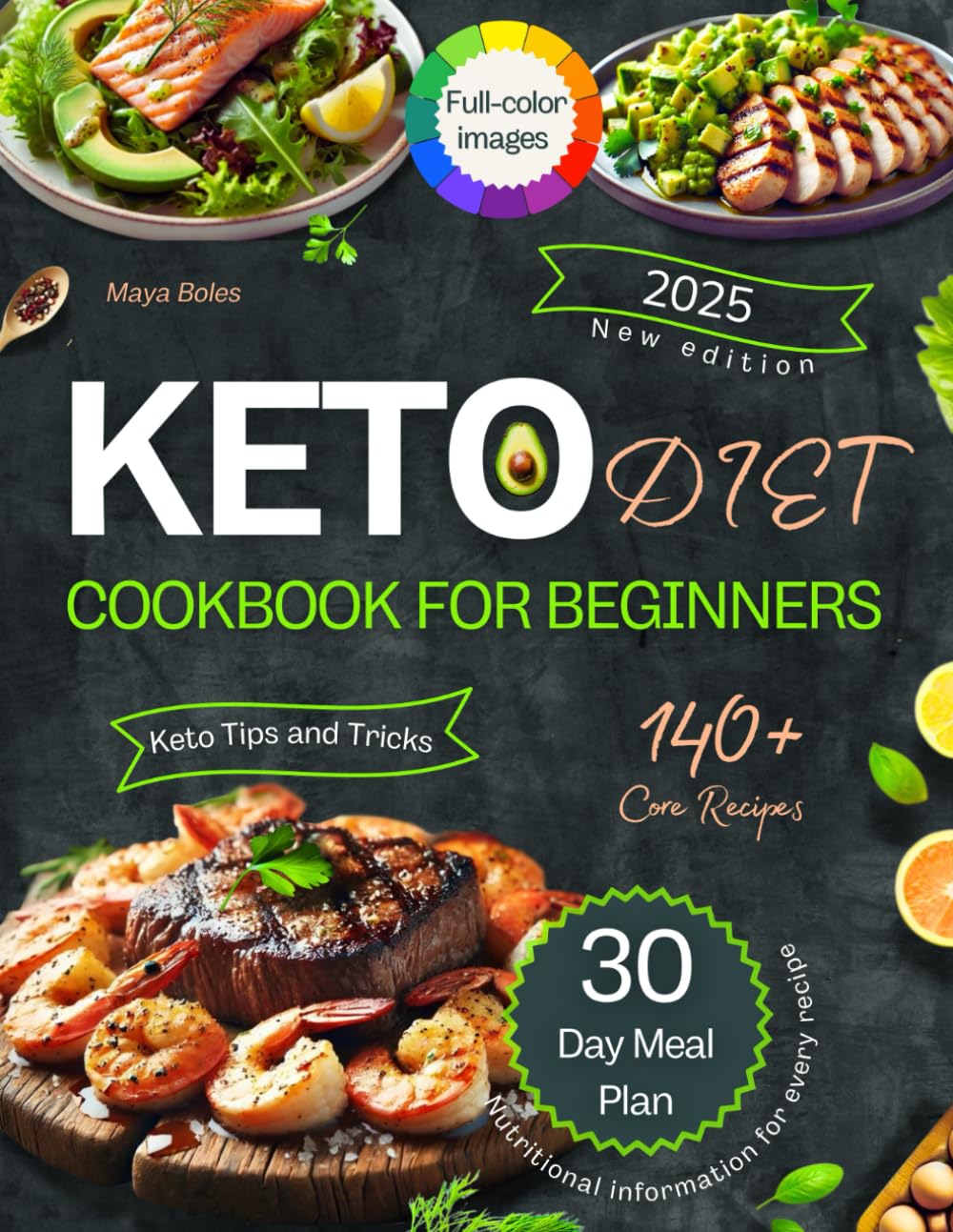 Keto Diet Cookbook for Beginners: 140+ Recipes and a Week-by-Week Meal Plan to Boost Energy and Support Wellness. The Ultimate Guide to Health and Vitality with Low-Carb Nutrition - My Store