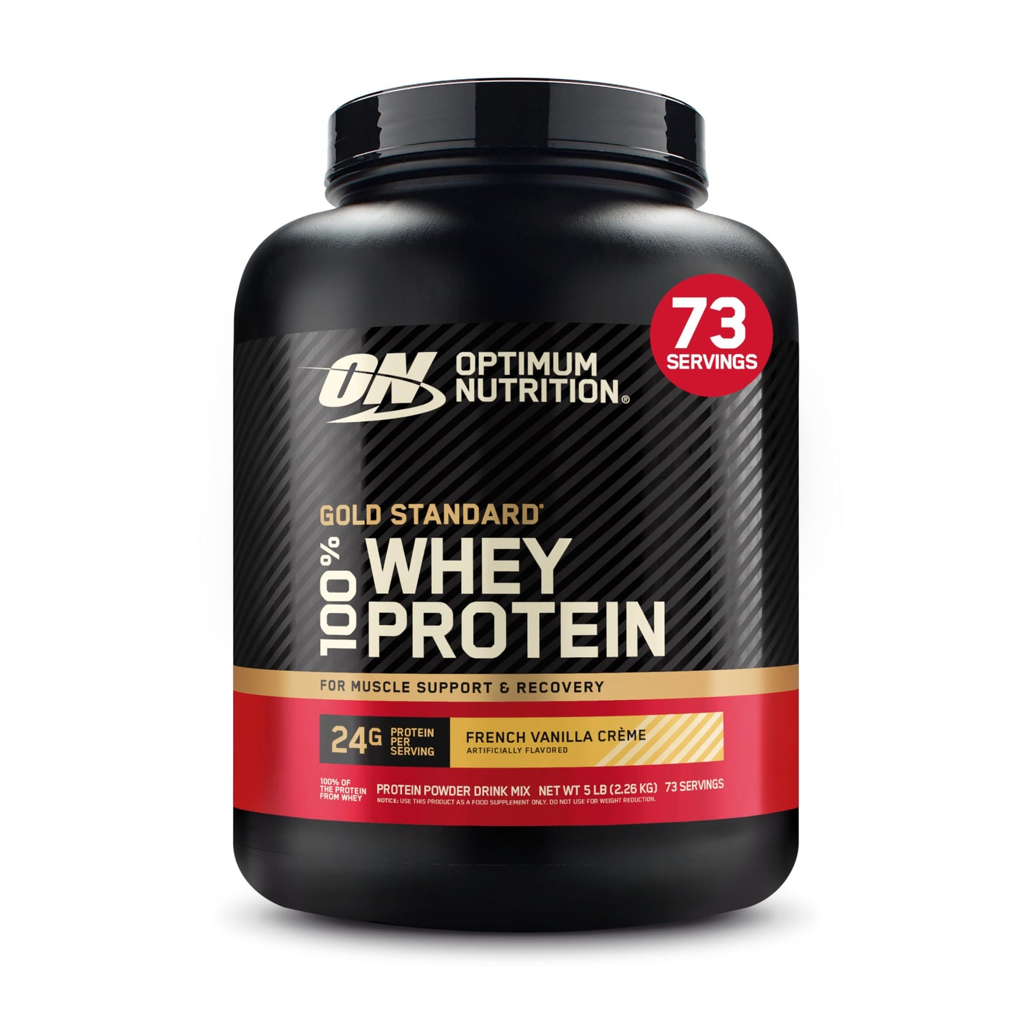 Optimum Nutrition Gold Standard 100% Whey Protein Powder, Double Rich Chocolate, 5 Pound (Packaging May Vary) - My Store