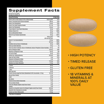 Mega Men Sport Multivitamin Caplets, Athletic Performance Nutrition, Muscle Function, Clinically Proven to Feel Better, Antioxidants, B Vitamins, Energy Production, Timed Release, 90 ct, 45 svgs