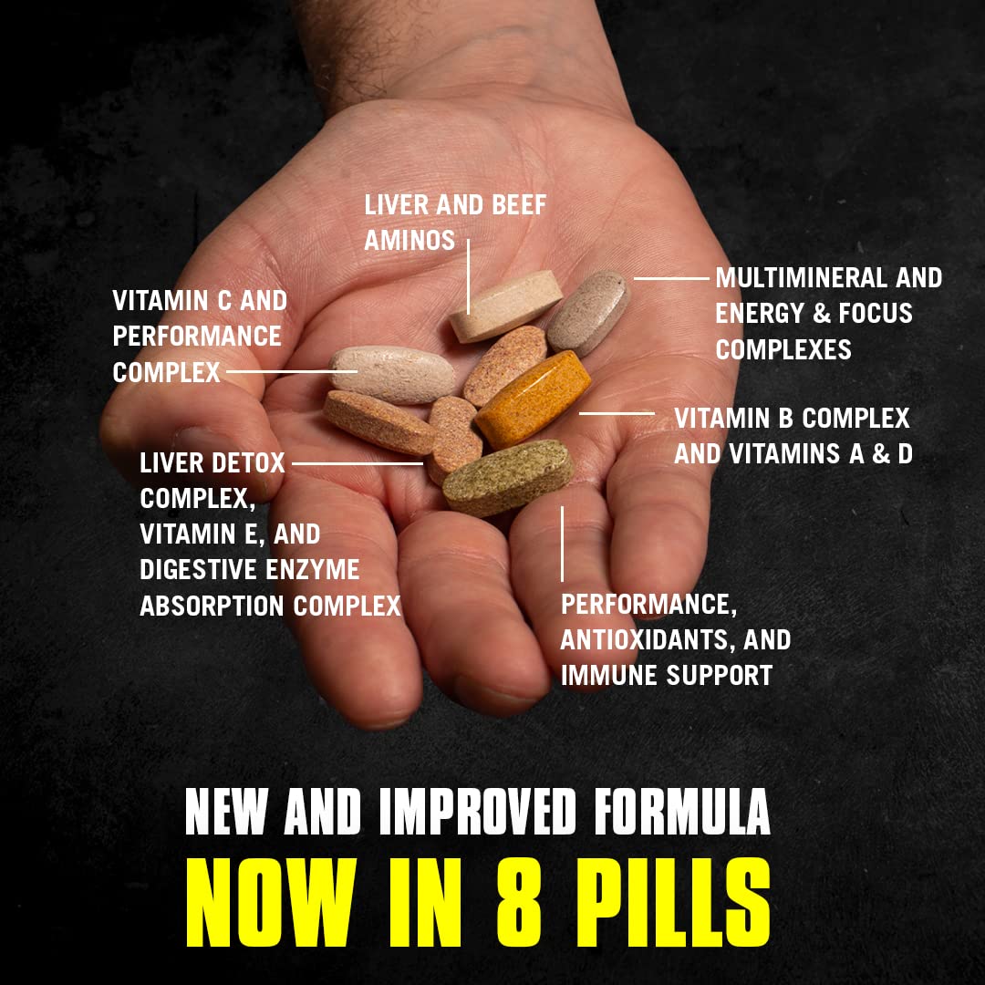 Animal Pak - Convenient Multivitamin for Men & Women Daily All-in-One Vitamin & Supplement Pack - Zinc, Vitamins C, B, D, Amino Acids, and Immune Support - Sports Nutrition Performance - 44 Count - My Store