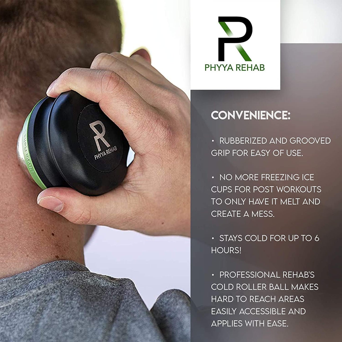 Massage Ice Roller Ball - Roller for Muscles Deep Tissue - Cold Therapy - Plantar Fasciitis Roller - My Store