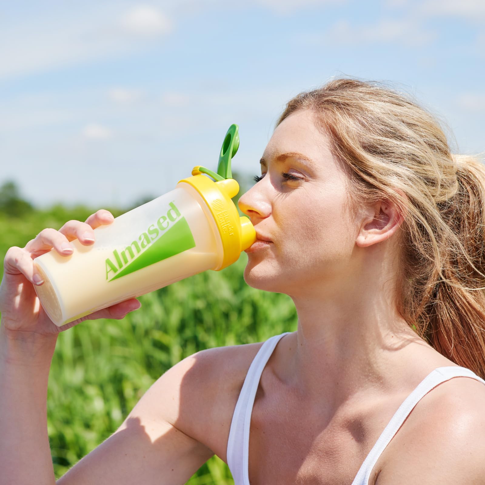 Almased Vanilla Meal Replacement Shake - Low-Glycemic High Plant Base Protein Powder- Nutritional Weight Health Support Supplement - Vanilla Flavor - 17.6 oz (1.1 Pound (1 Pack)) - My Store