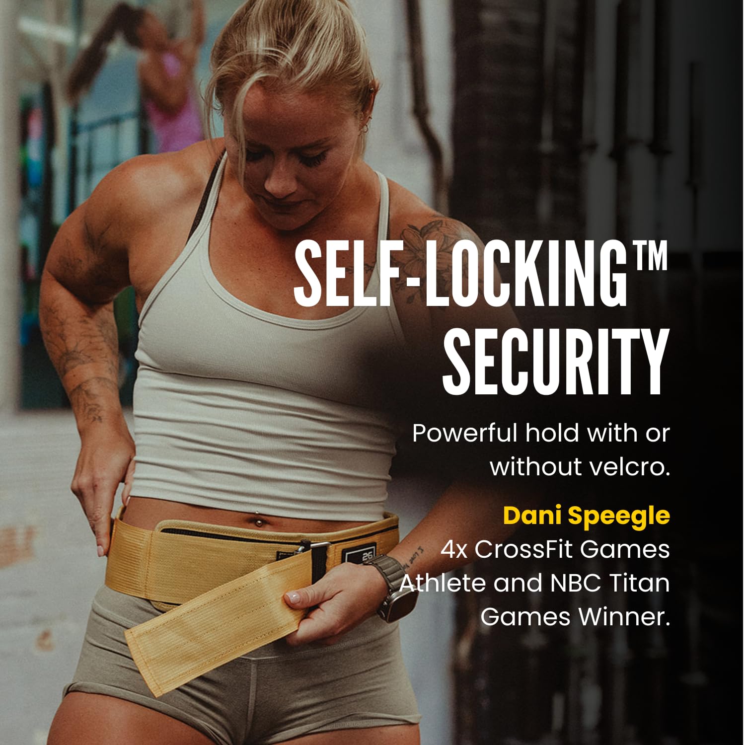 Element 26 Self-Locking Weight Lifting Belt - Premium Weightlifting Belt for Serious Functional Fitness and Olympic Lifting Athletes - Lifting Support for Men and Women - Deadlift Training Belt - My Store