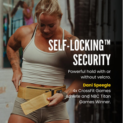 Element 26 Self-Locking Weight Lifting Belt - Premium Weightlifting Belt for Serious Functional Fitness and Olympic Lifting Athletes - Lifting Support for Men and Women - Deadlift Training Belt - My Store