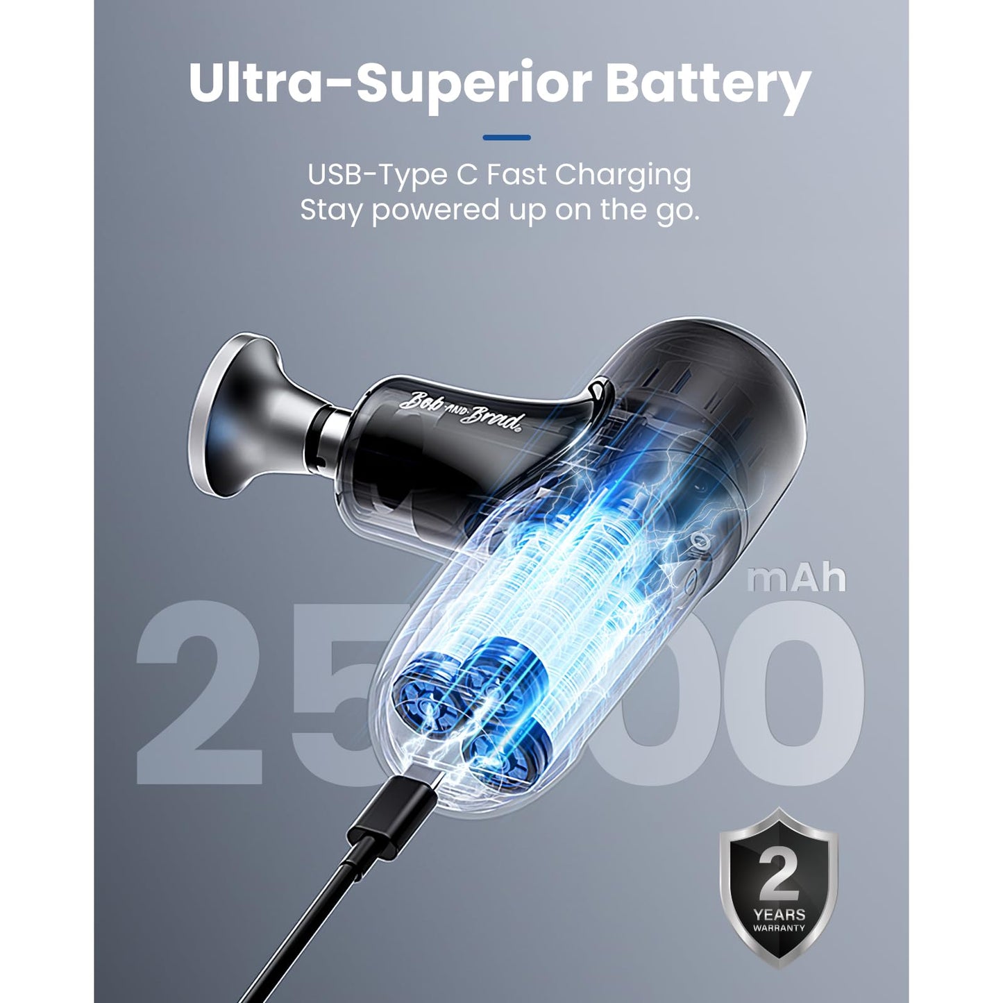 BOB AND BRAD Q2 Pro Mini Massage Gun with Heat and Cold Head,Pocket-Sized Deep Tissue Massager Gun,Portable Percussion Muscle Massager Gun, Ultra Small&Quiet Muscle Massage Gun - My Store