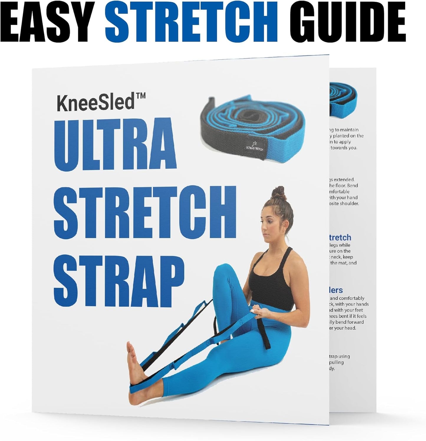 KneeSled™ Ultra Stretch Strap Best Choice for Physical Therapy U.S.A. - My Store