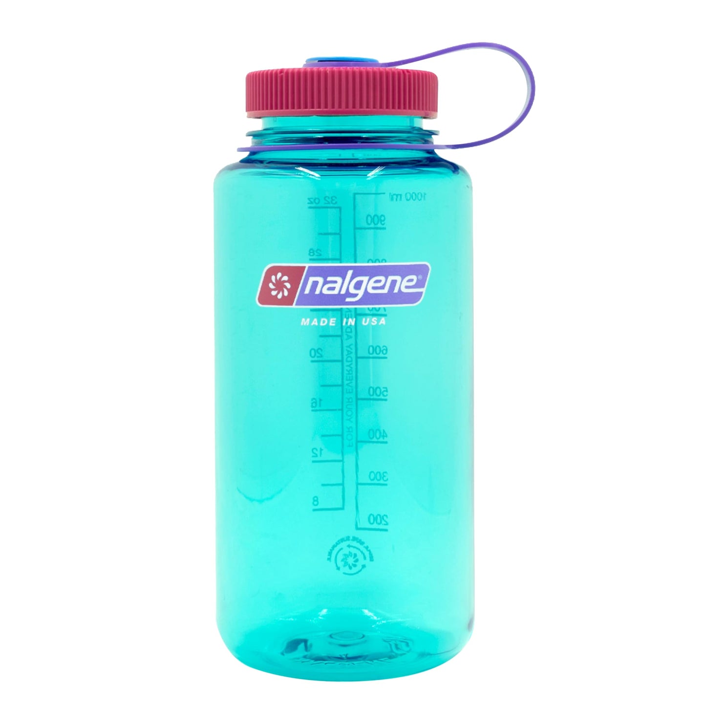 Nalgene Sustain Tritan BPA-Free Water Bottle Made with Material Derived From 50% Plastic Waste (using ISCC certified mass balance), 32 OZ, Wide Mouth - My Store