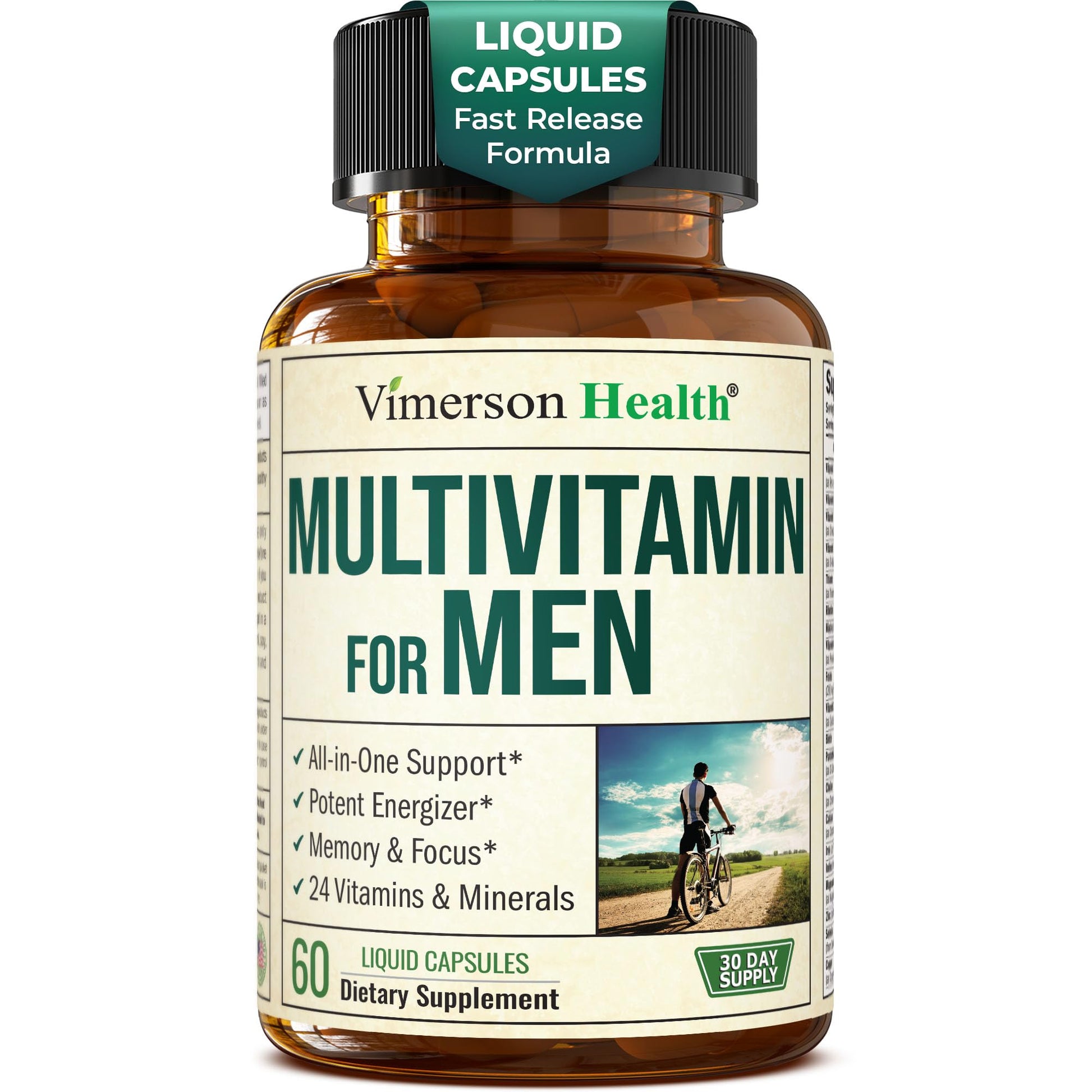 Multivitamin for Men – Methylated Mens Multivitamins & Multiminerals Capsules with Vitamin B12, A, D, C, Zinc, Magnesium & More for Complete Daily Support – High Potency Bioavailable Vitamins for Men - My Store